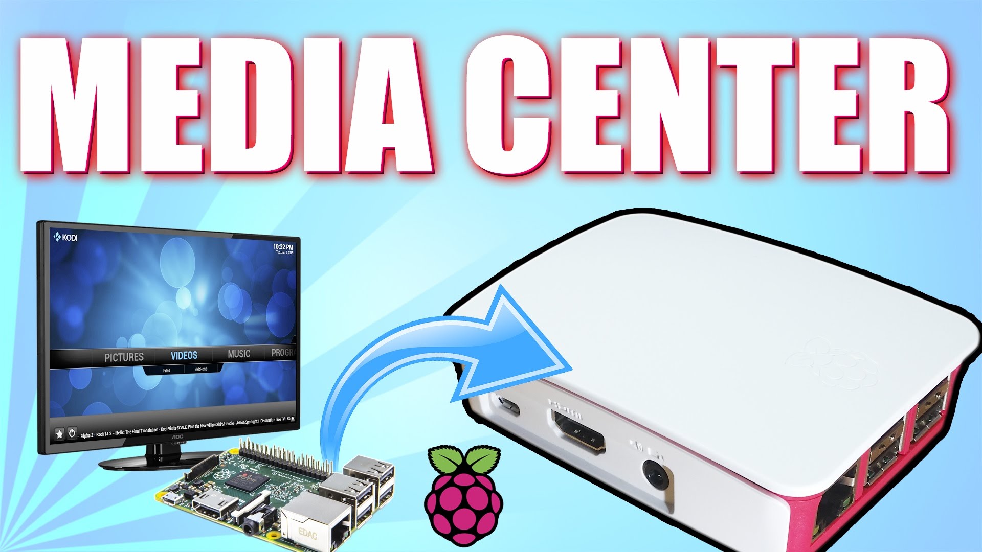 Centro multimedia en Raspberry Pi (Mediacenter V6)
